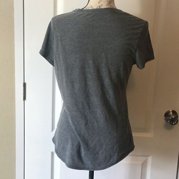 Tek Gear Dry Tech Gray Graphic Women's Tee Medium - Picture 5 of 10